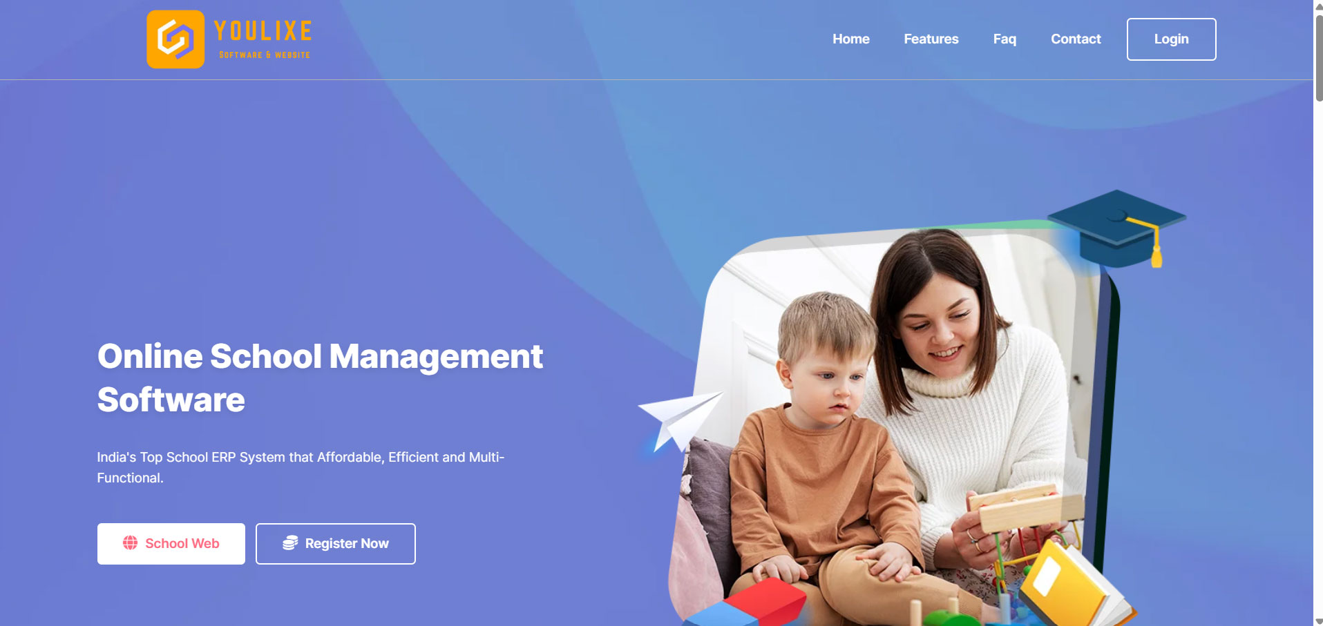 School ERP Management System - Project preview